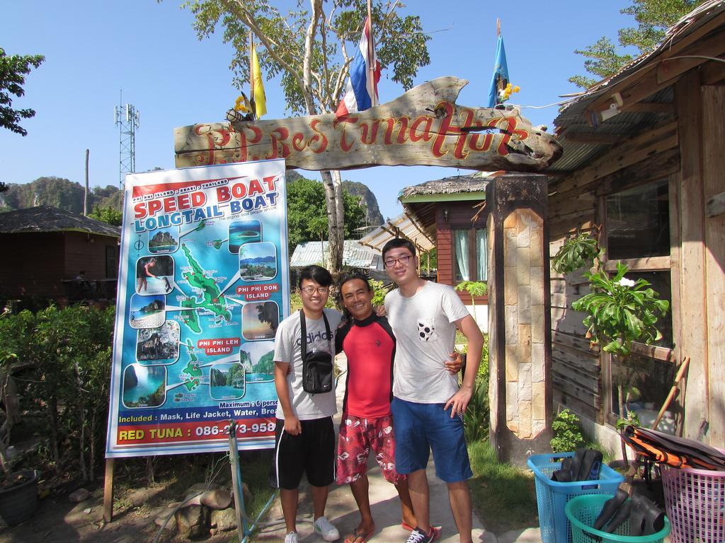 Pp Red Tuna Hut Phi Phi Don Exterior photo