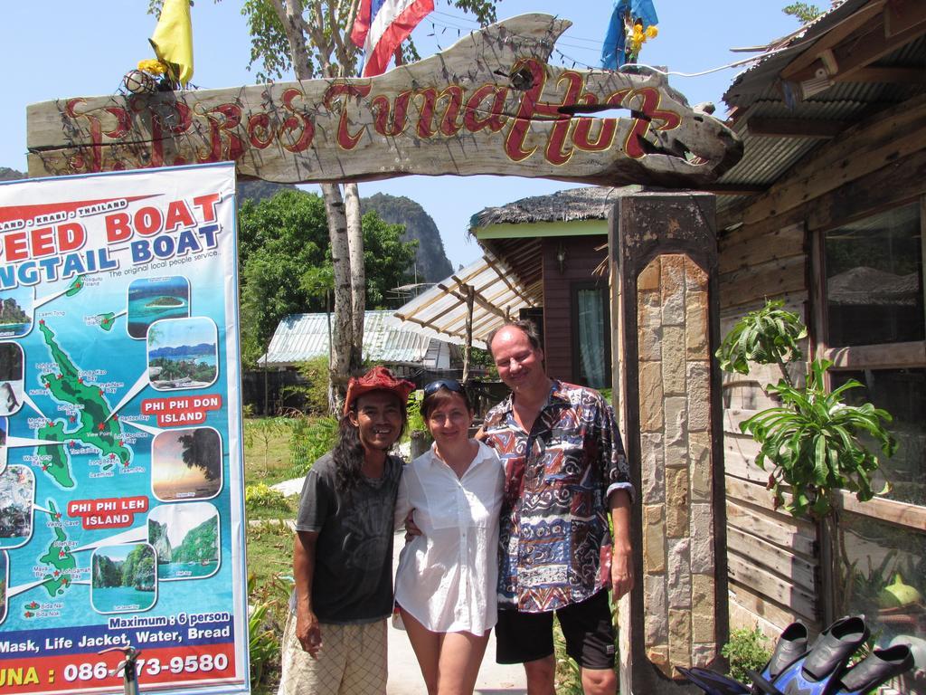Pp Red Tuna Hut Phi Phi Don Exterior photo