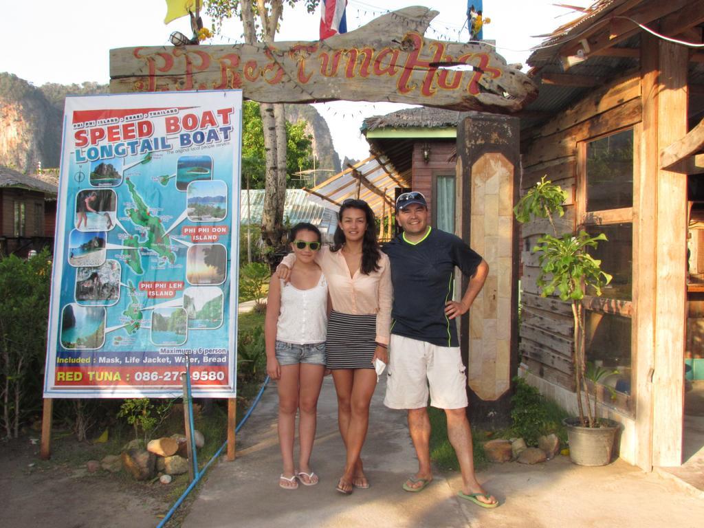 Pp Red Tuna Hut Phi Phi Don Exterior photo